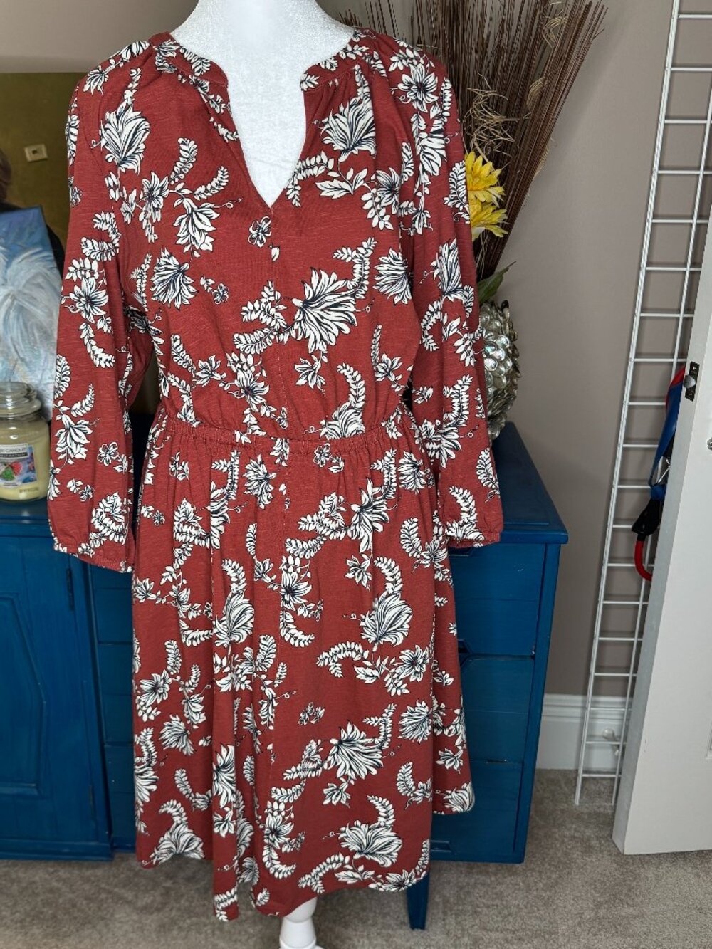 Lane Bryant Floral Dress, Like New, Size 14-16